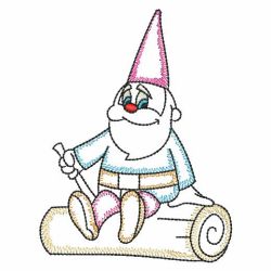 Vintage Gnomes 04(Md) machine embroidery designs