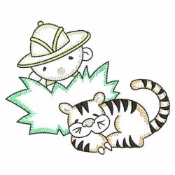 Vintage Going On Safari 01(Lg) machine embroidery designs