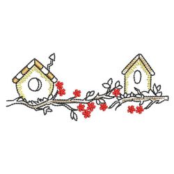 Vintage Birdhouses Borders 06(Lg)