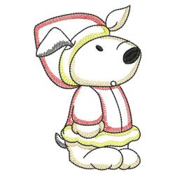 Vintage Sweet Puppy Winter Time 10(Lg) machine embroidery designs