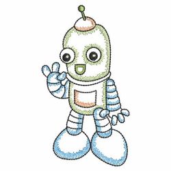 Vintage Robots 10(Sm)