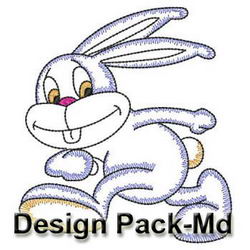 Vintage Rabbit(Md) machine embroidery designs