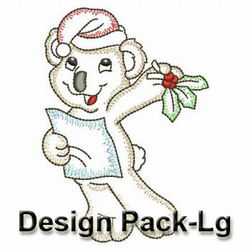 Vintage Christmas Carol(Lg) machine embroidery designs