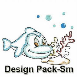 Vintage Sea Friends(Sm) machine embroidery designs