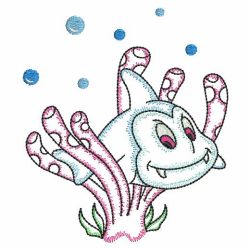 Vintage Sea Friends 03(Lg) machine embroidery designs