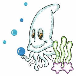 Vintage Sea Friends 08(Sm) machine embroidery designs