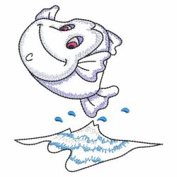 Vintage Sea Friends 09(Lg) machine embroidery designs