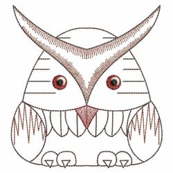 Vintage Owl 01(Md) machine embroidery designs