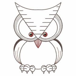 Vintage Owl 06(Md) machine embroidery designs