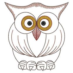 Vintage Owl 07(Lg) machine embroidery designs