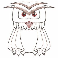 Vintage Owl 09(Md) machine embroidery designs