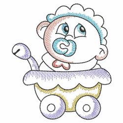 Vintage Cute Baby 01(Sm) machine embroidery designs