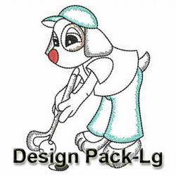 Vintage Sport Animals(Lg) machine embroidery designs