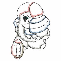 Vintage Sport Animals 01(Md) machine embroidery designs