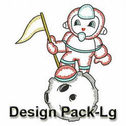 Vintage Space(Lg) machine embroidery designs