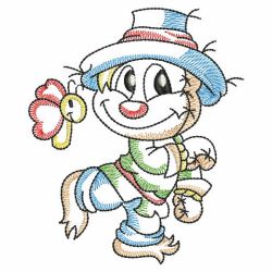 Vintage Scarecrow 04(Md) machine embroidery designs