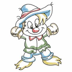 Vintage Scarecrow 06(Lg) machine embroidery designs