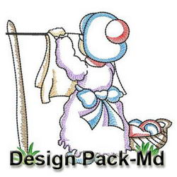 Vintage Sweet Laura(Md) machine embroidery designs