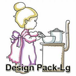 Vintage Sweet Laura(Lg) machine embroidery designs