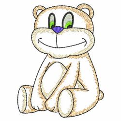 Vintage Teddy Bear 02(Sm) machine embroidery designs