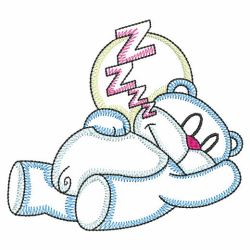 Vintage Teddy Bear 03(Md) machine embroidery designs