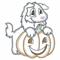 Vintage Halloween Puppies 04(Lg) machine embroidery designs