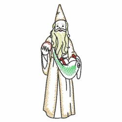 Vintage Christmas Wizards 02(Md) machine embroidery designs