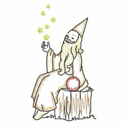 Vintage Christmas Wizards 03(Md) machine embroidery designs