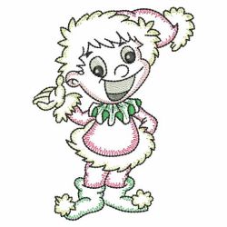 Vintage Santa Helpers 02(Lg) machine embroidery designs