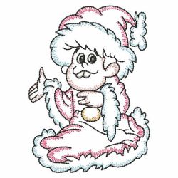 Vintage Santa Helpers 06(Lg) machine embroidery designs