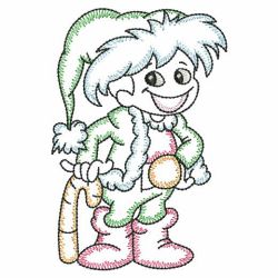 Vintage Santa Helpers 07(Sm) machine embroidery designs