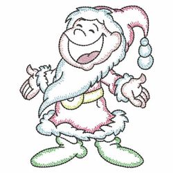 Vintage Santa Helpers 08(Sm) machine embroidery designs