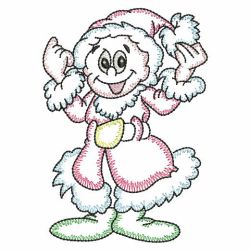 Vintage Santa Helpers 09(Md) machine embroidery designs