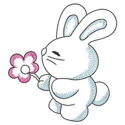 Vintage Bunny 01(Sm) machine embroidery designs