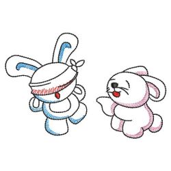 Vintage Bunny 02(Sm) machine embroidery designs