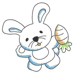 Vintage Bunny 10(Md) machine embroidery designs