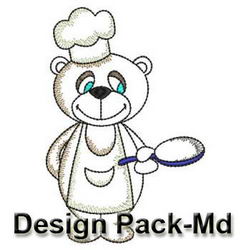 Vintage Bears(Md) machine embroidery designs