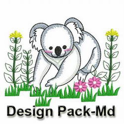 Vintage Koala(Md) machine embroidery designs