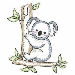 Vintage Koala 02(Lg) machine embroidery designs
