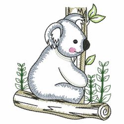 Vintage Koala 06(Md) machine embroidery designs