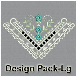 Heirloom Flower Cutwork(Lg) machine embroidery designs