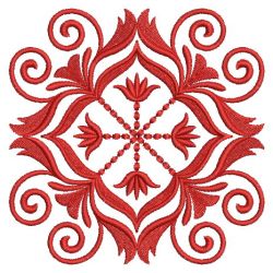 Swirl Redwork Quilt 04(Md) machine embroidery designs