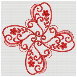 Paisley Redwork Quilt 10(Sm) machine embroidery designs