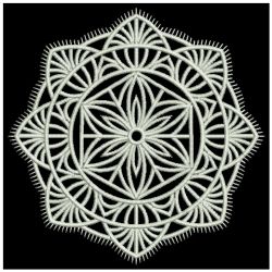 Satin Redwork Quilt 08(Md)