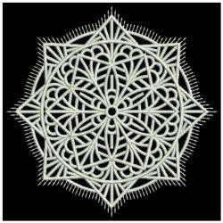 Satin Redwork Quilt 09(Md)