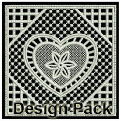 FSL Heart Doily machine embroidery designs