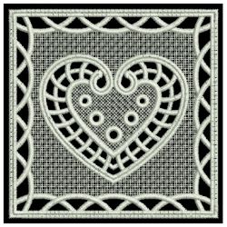FSL Heart Doily 07 machine embroidery designs