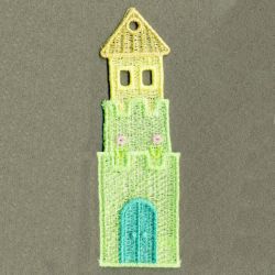 FSL Castle Bookmarks 04 machine embroidery designs