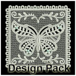 FSL Butterfly Doily machine embroidery designs