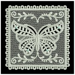 FSL Butterfly Doily 06 machine embroidery designs